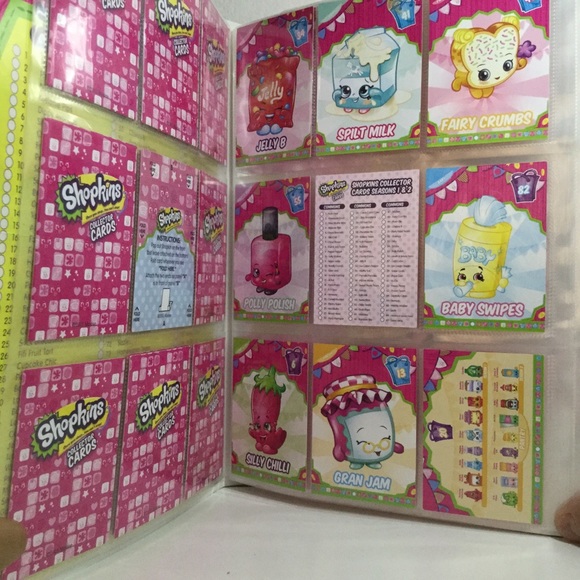 Shopkins Toys Shopkins Collector Album27 Collector Card Poshmark